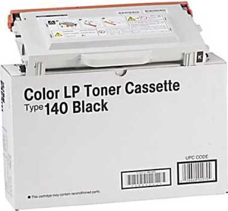 Ricoh 402070 Black Toner Cartridge Type 140 for use with Aficio CL1000N and SP C210SF Laser Printers, Up to 9800 standard page yield @ 5% coverage, New Genuine Original OEM Ricoh Brand, UPC 026649020704 (40-2070 402-070 4020-70) 