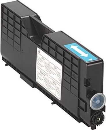 Ricoh 402553 Cyan Toner Cartridge for use with Aficio CL3500, CL3500dn, CL3500N, Gestetner C7521dn, C7521n, Lanier LP 221C, LP 222cn and Savin CLP22 Laser Printers; Up to 6000 standard page yield @ 5% coverage; New Genuine Original OEM Ricoh Brand, UPC 026649024450 (40-2553 402-553 4025-53) 