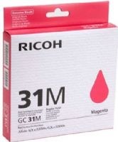 Ricoh 405690 Magenta Inkjet Cartridge for use with Aficio GXE2600, GXE3300N, GXE3350N and GXE7700N Printers; Up to 1920 standard page yield @ 5% coverage; New Genuine Original OEM Ricoh Brand, UPC 026649056901 (40-5690 405-690 4056-90)  