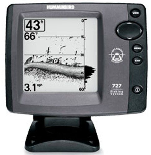 Humminbird 4064101 Model 727 Fishfinder System, Maximum resolution, power and pro-grade performance, High contrast 640V x 320H ultra-high resolution 5