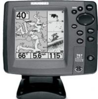 Humminbird 4064201 CHO model  767 Combo Fish Finder and GPS Chartplotter, without Transducer, 5" Diagonal Display Size, 640V x 320H Display Matrix, 16 Level Grayscale FSTN Display Type, 500 Watts Power Output-RMS, 4000 Watts Power Output Peak to Peak, 83kHz &200kHz Operating Frequency, 1500 ft of Depth Capability (4064201CHO 4064201-CHO 4064201 CHO 4064201)  