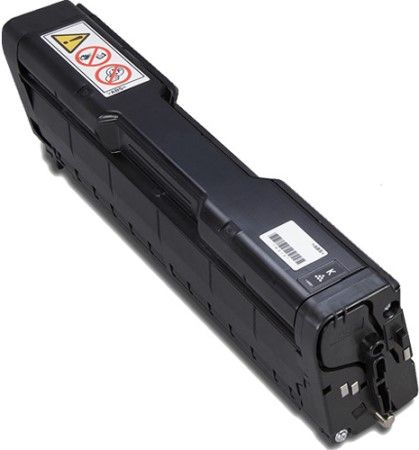 Ricoh 406475 Black Toner Cartridge for use with Aficio SP C231N, SP C231SF, SP C232DN, SP C232SF and SP C320DN Printers; Up to 6500 standard page yield @ 5% coverage; New Genuine Original OEM Ricoh Brand, UPC 026649064753 (40-6475 406-475 4064-75) 