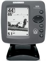 Humminbird 4065101 model 323 Fish Finder, 4" Diagonal Display Size, 320V x 240H Display Matrix, 16 Level Grayscale FSTN LCD Display Type, 300 Watts  Power Output,  2400 Watts Power Output, 200kHz & 83kHz Operating Frequency, 200kHz & 83kHz Operating Frequency, 1000 ft Depth Capability (4065101 406-5101 406 5101 323) 