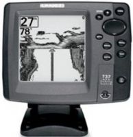 Humminbird 4065601 model  737, 700 Series Fish Finder, 5" Diagonal Display Size, 640V x 320H Display Matrix, 16 Level Grayscale FSTN  Display Type, 500 Watts Power Output, 4000 Watts Power Output, 455kHz, 200kHz & 83 kHz Operating Frequency, 160 ft -QuadraBeam PLUS and 1500 ft DualBeam PLUS of  Depth Capability (4065601 406-5601 406 5601) 