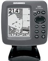 Humminbird 4066401 model 161 COMBO Fishfinder, 4" Diagonal Display Size, 320V x 240H Display Matrix, 16 Level Grayscale, FTSN Display Type, 150 Watts Power Output, 1500 Watts Power Output, 200kHz Operating Frequency, 600 ft of Depth Capability, Water temperature included, speed capable, Tilt & swivel quick disconnect mount system or optional in-dash mount (4066401 406-6401 406 6401 161COMBO 161 COMBO)  