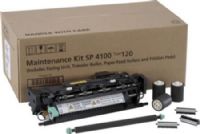 Ricoh 406642 Maintenance Kit for use with Aficio SP 4100N, SP 4100N-KP, SP 4100NL, SP 4110N, SP 4210N and SP 4310N Printers; Up to 90000 standard page yield @ 5% coverage; Includes Fusing Unit & Transfer Roller; New Genuine Original OEM Ricoh Brand, UPC 026649066429 (40-6642 406-642 4066-42)  