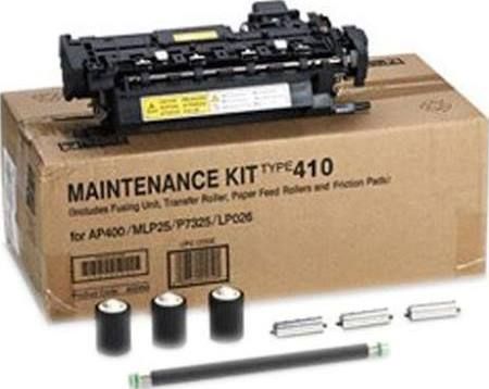 Ricoh 406644 Maintenance Kit for use with Aficio AP410 and AP410N Printers; Up to 90000 standard page yield @ 5% coverage; New Genuine Original OEM Ricoh Brand, UPC 026649066443 (40-6644 406-644 4066-44) 