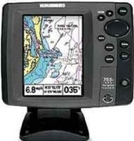 Humminbird 4069401 model 755c Chartplotter with External GPS, Precision, 16-channel GPS receiver is WAAS and EGNOS enabled for accuracy, 5-inch, sunlight viewable TFT LCD display with high-performance microprocessor for fast chart redraw, Built-in 30-meter per-pixel resolution UniMap of the USA inland lakes, rivers and coastal areas (4069401 406-9401 406 9401 755-c 755c) 