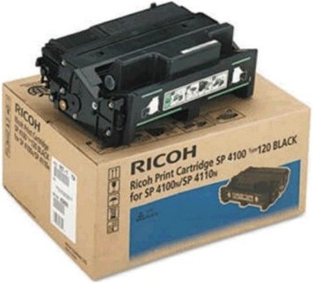 Ricoh 406997 Black Toner Cartridge for use with Aficio SP4100N, SP4110N, SP 4100N-KP, SP 4110N-KP, SP4210N and SP4310N Printers; Up to 15000 standard page yield @ 5% coverage; New Genuine Original OEM Ricoh Brand, UPC 026649069970 (40-6997 406-997 4069-97) 