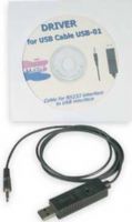 Extech 407001-USB Adaptor USB Cable For Use With 407001 1CLF1 Data Acquisition Software, Allows A Meter To Be Connected Directly To A USB Port, Eliminating The Need For A Serial-To-USB Adaptor, Includes USB Interface Cable, Disc With USB Drivers and Instructions, UPC 793950407011 (407001USB 407001 USB 407-001 407 001) 
