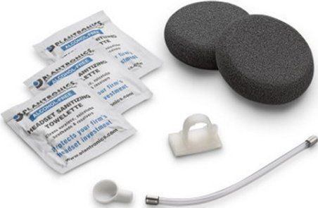 Plantronics 40705-01 Value Pack For use with H51N and H61N Supra Headsets, Includes cleaning cloth, wind screen, microphone holder and headphone caps, UPC 017229004153 (4070501 40705 01 4070-501 407-0501)