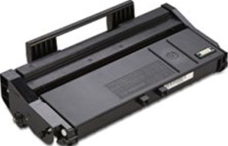 Ricoh 407165 Black Toner Cartridge for use with Aficio SP 100E, SP 100SFE, SP 100SU and SP 100SUE Printers, 1200 pages @ 5% average area coverage, UPC 026649071652 (40-7165 407-165 4071-65) 