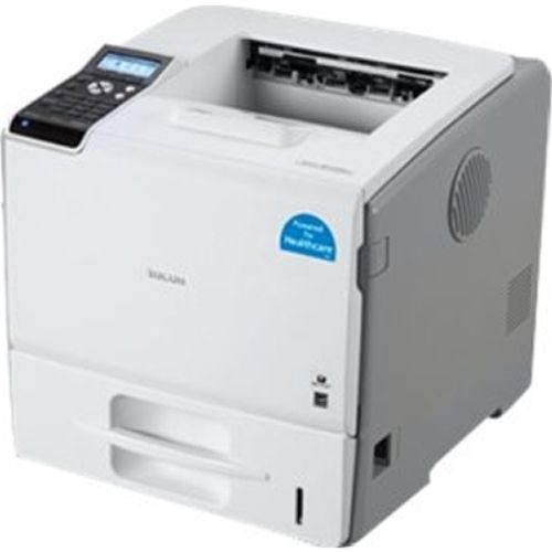 Ricoh 407184 Aficio SP 5210DNHT Healthcare Optimized Black & White Laser Printer; Locked Print; DataOverwrite Security System; Hard Disk Drive Encryption; 4-line LCD control panel and 12-key alphanumeric keypad; 52-ppm Print Speed (Letter); First Print Speed 7.5 seconds or less; Warm-Up Time 29 seconds or less; UPC 026649071843 (40-7184 407-184 4071-84 SP5210DNHT SP-5210DNHT) 