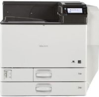 Ricoh 407285 Aficio SP 8300DN Desktop Black & White Laser Printer; 4.3" color touch screen with integrated USB 2.0 host port and SD card slot; Resolution 300 x 300-dpi/600 x 600-dpi; Printing Speed 50 pages-per-minute; First Print Speed 3.5 seconds or less; Warm-Up Time 25 seconds or less; UPC 026649072857 (40-7285 407-285 4072-85 SP8300DN SP-8300DN)  