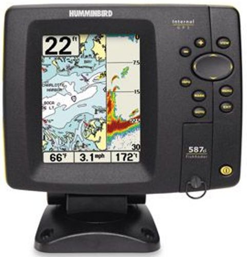 Humminbird 4073501 Model 587ci Fishfinder GPS Combo System, 4.5