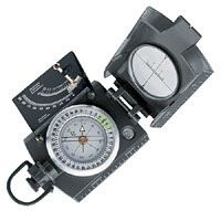 Konus 4074 Konustar Metal Compass, Color Gray, Liquid filled with clinometer, Level bubble, Instructions for use in 8 languages (KONUSTAR4074     KONUSTAR) 