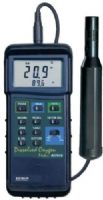 Extech 407510 Heavy Duty Dissolved Oxygen Kit; Super large 1.4 in. LCD display; Dual display of oxygen and temperature; Measures dissolved oxygen from 0 to 20.0mg/L and 0 to 100.0 percent oxygen plus temperature from 32 to 122 Degrees Fahrenheit; UPC 793950405109 (407-510 407 510) 