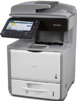 Ricoh 407570 Ricoh Aficio SP 5200SG Black & White Multifunction (Copy, Print, Scan, Fax); Trade Agreement Acts (TAA) Compliant; 47-ppm Print Speed (Letter); 7.5 seconds or less First Print Speed; Copy Resolution 600 x 600 dpi via Platen Glass, 600 x 300 dpi via ARDF; Print Resolution 1200 x 600 dpi, 600 x 600 dpi, 300 x 300 dpi; UPC 026649075704 (40-7570 407-570 4075-70 SP5200SG SP-5200SG)  