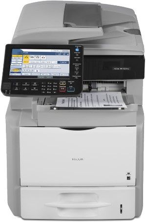 Ricoh 407572 Aficio SP 5210SR Black & White Multifunction (Copy, Print, Scan) with Internal Finisher; 52-ppm Print Speed (Letter); 7.5 seconds or less First Print Speed; Copy Resolution 600 x 600 dpi via Platen Glass, 600 x 300 dpi via ARDF; Print Resolution 1200 x 600 dpi, 600 x 600 dpi, 300 x 300 dpi; Multiple Copies Up to 999; UPC 026649075728 (40-7572 407-572 4075-72 SP5210SR SP-5210SR) 