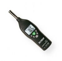 Extech 407732-NISTL Sound Level Meter with Nist; High accuracy meets ANSI and IEC 651 Type 2 standards; High and Low measuring ranges 35 to 100dB (low) and 65 to 130dB (high); Dimensions 12.0 x 3.0 x 9.2 inches; Weight 2 lbs; UPC 793950427323 (EXTECH407732NIST 407732NIST 407732/NIST TESTER MEASURE INDICATOR NOISE AUDIO) 