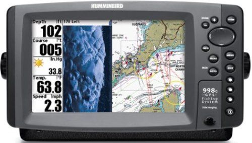 Humminbird 407760-1 Model 998c SI Combo Side Imaging Sonar/External GPS Combo, 8.0