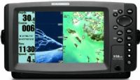 Humminbird 408250-1 Model 958C DI Combo Fishfinder GPS System, 8in Color Wide Screen 16:9 Color TFT 480V x 800H, Fishfinder and GPS, DualBeam 200/455KHz PLUS sonar with 500 Watts RMS and up to 4000 Watts PTP power output, 600 ft Depth, Down Imaging 455 kHz/800 kHz Sonar Coverage, Waypoints 2750, UPC 082324035708 (4082501 408250 1 40825-01 4082-501 408-2501 958CDI 958C-DI) 