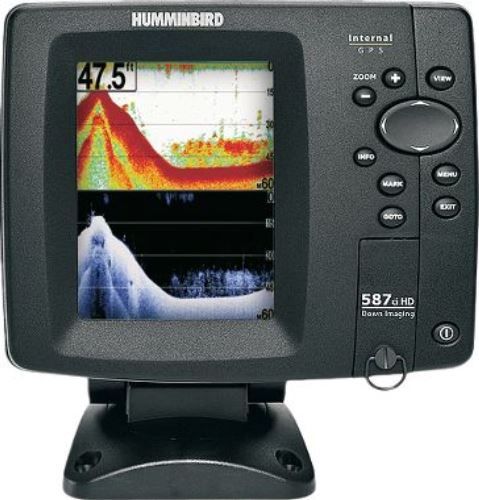 Humminbird 408480-1 Model 587ci HD DI Combo GPS System, 4.5