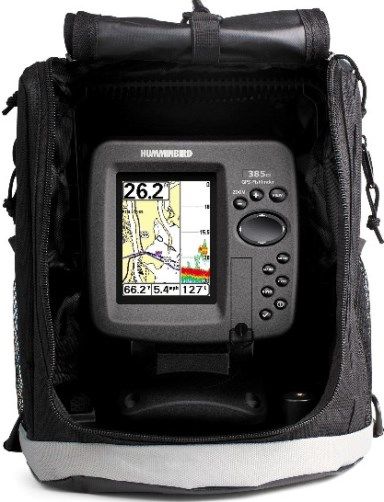 Humminbird 409040-1 Model 386ci Combo Portable Fishfinder GPS System, 3.5