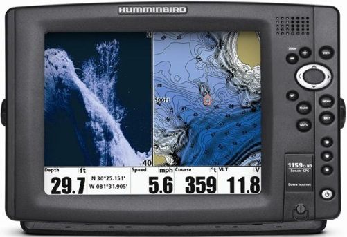 Humminbird 409220-1 Model 1159ci HD DI Combo Fishfinder System, 10.4