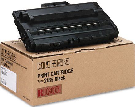 Ricoh 412660 Black Toner Cartridge Type 2185 For use with Ricoh Aficio FX200 and AC205 Printers, Up to 5000 pages at 5% Coverage, New Genuine Original Ricoh OEM Brand (41-2660 412-660 4126-60 412 660)