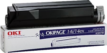 Premium Imaging Products CT41331701 Black Toner Cartridge Compatible Okidata 41331701 For use with Okidata OkiPage 14ex and 14i Printers, Up to 4000 pages at 5% coverage for letter-size paper (CT-41331701 CT 41331701)