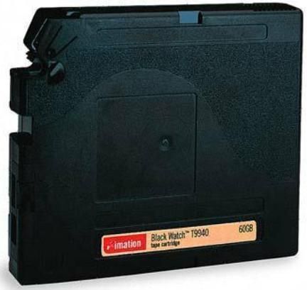 Imation 41333 Black Watch 9940 Tape Cartridge, Exclusively co-developed with StorageTek, 60GB native capacity when used with the T9940A drive (up to 240GB compressed), 9940 system includes SCSI, ESCON & fibre channel connectivity, Provides optimum flexibility in managing multiple & existing applications, 288 data tracks, 10000 load/unloads, UPC 051122413339 (413-33 413 33)