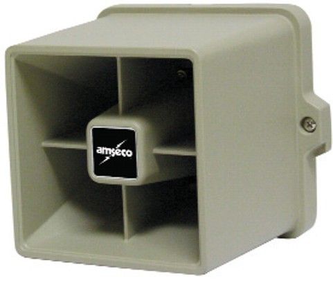 Amseco 4150004 Model SSX-51 Indoor/Outdoor Self-contained Armored Siren, Beige, Indoor/Outdoor 15 watt armored siren, 122dB sound output, Warble sound output, Rust-free aluminum die cast housing, Polarized 12VDC input with reverse polarity protection, Dual-action reed tamper switch (415-0004 4150004SSX51 4150004 SSX-51 SSX51 SSX 51 4150004-SSX51)