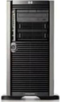 HP Hewlett Packard 417444-001 ProLiant ML370 G5 Entry - Tower - 2-way - 1 x Dual-Core Xeon 5120 / 1.87 GHz - RAM 1 GB - SAS - hot-swap - HD: none - CD - Gigabit Ethernet - 5U, Quad-Core Intel Xeon 5300 series processors with 8MB Level 2 cache (2 x 4MB) and 1066 MHz frontside bus for blazing performance, HP Power Regulator for Intel Xeon processors, UPC 882780518032 (417444 001 417444001)