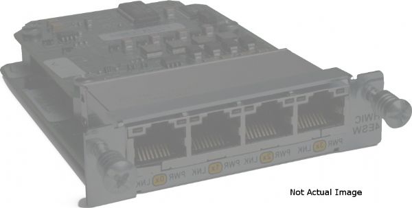 Extreme Networks 41811 Model BlackDiamond 8800 PoE Card, AddOn Module for G84Tc and G48Te2, Dimensions: 17