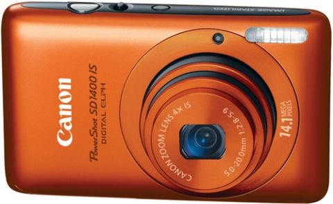 Canon 4182B001 PowerShot SD1400 IS Digital ELPH 14.1 MP Digital Camera, 14.1 Megapixel Resolution, Color Support, CCD Optical Sensor Type, 14,500,000 pixels Total Pixels, 14,100,000 pixels Effective Sensor Resolution, 1/2.3