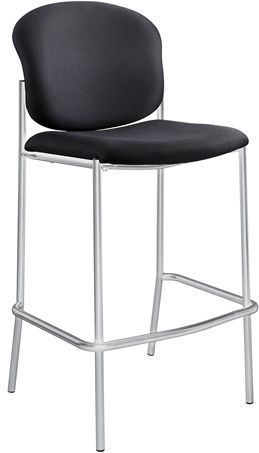 Safco 4195BL Diaz Bistro-Height Chair, 0 deg Adjustability - Tilt, 30