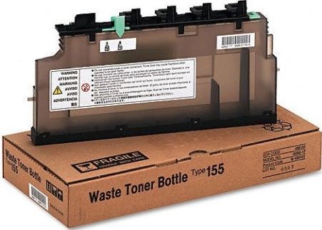 Ricoh 420131 Waste Toner Bottle Type 155 for use with Aficio CL2000, CL2000N and CL3000E Laser Printers, Up to 44000 standard page yield @ 5% coverage, New Genuine Original OEM Ricoh Brand, UPC 026649201318 (42-0131 420-131 4201-31) 