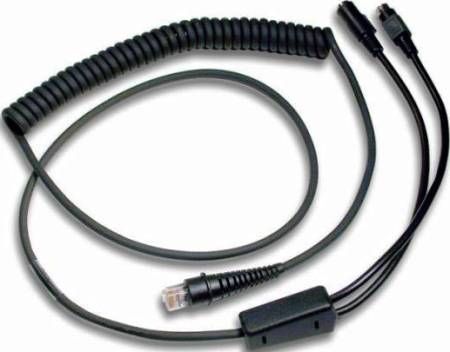 Honeywell 42203758-03E Cable For use with 3800g, 3800gHD, 3800gPDF, 3800r, 3820i, 4600g, 4800i, 4820 and 4820i Industrial Linear Image Scanners, RS-232 TTL, Connector: D 9 Pin F, power on pin 9, TX data on pin 2, 7.7ft. (2.3m) coiled Length (4220375803E 42203758 03E)