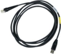 Honeywell 42206161-01E Straight Commercial USB Connector USB Type A 8.5 ft. (2.6m) Cable for use with 3800g 3800gHD 3800gPDF 3800i 3800r 3820i 4600g 4600r 4800i and 4820i Scanners, RoHS Compliant Standard (4220616101E 42206161 01E) 