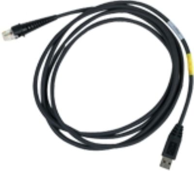 Honeywell 42206161-01E Straight Commercial USB Connector USB Type A 8.5 ft. (2.6m) Cable for use with 3800g 3800gHD 3800gPDF 3800i 3800r 3820i 4600g 4600r 4800i and 4820i Scanners, RoHS Compliant Standard (4220616101E 42206161 01E)