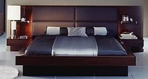 Gautier 423-117 Maestro Collection King Size Bed, Tubular frame bedbase with wood slats included  (423.117  423 117  423117) 