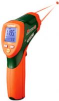 Extech 42512 Dual Laser InfraRed Thermometer 30" Distance, Dual laser for accurate target, White backlit dual LCD display, Fast 0.15 second response time with Max display, Adjustable emissivity increases measurement accuracy for different surface, UPC 793950425121 (42-512 425-12) 