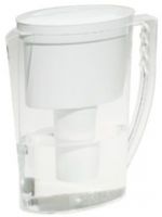 Brita 42629 Slim Pitcher; Slim design; Compact, Efficient, and Portable; Fits into your refrigerator door; Reduces Impurities and Cuts Down on Chlorine Taste; Includes pitcher and one filter; Capacity 5 (8oz glasses); UPC 060258426298 