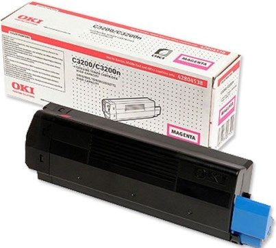 Premium Imaging Products MSI42804538 High Yield Magenta Toner Cartridge Compatible Okidata 42804538 For use with Okidata C3200 and C3200N Printers, Up to 3000 pages @ 5 percent Coverage (MSI-42804538 MSI 42804538)
