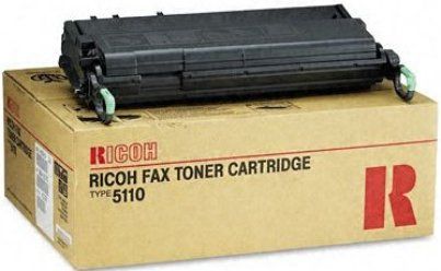 Ricoh 430452 Black Toner Cartridge, For use with Fax 5510nf, FAX5000L, FAX5510L Ricoh Fax Machines, 10000 Page Print Yield, New Genuine Original OEM Ricoh Brand, UPC 708562291958 (430 452 430-452 430452)