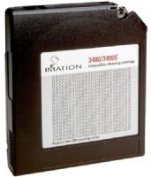 Imation 43112 Cleaning Cartridge, 3480/ 3490E Drive Support, 500 Cleaning Durability, PC Platform Support, 0.5 in Tape Width, UPC 051111431122 (43-112 43 112) 