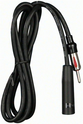 Metra 44-EC48 Extension Cable 48 With Capacitor, 48 Antenna adapter extension cable, UPC 086429019618 (44EC48 44EC4-8 44-EC48)