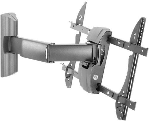 Barkan 44-43 Full Articulating Wall Mount, Silver, Specially designed for 37