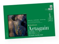 Strathmore 445-112 Artagain-400 Series 12" x 18" Coal Black Glue Bound Pad; A fiber-enhanced paper ideally suited for soft pastels and charcoal; Contains 30% post-consumer fiber; 60 lb; Acid-free; Shipping Weight 1.64 lb; Shipping Dimensions 12.00 x 18.00 x 0.25 in; UPC 012017444128 (STRATHMORE445112 STRATHMORE-445112 ARTAGAIN-400-SERIES-445-112 STRATHMORE/445112 445112 ARTWORK) 